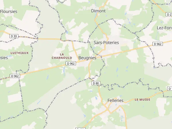 Plan de Beugnies