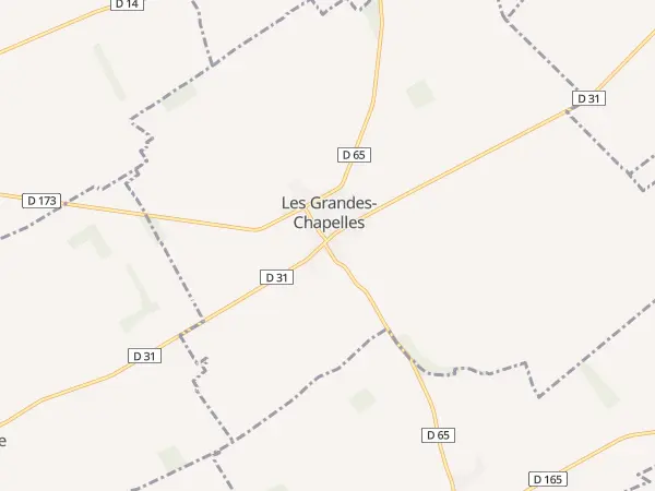 Plan des Grandes-Chapelles