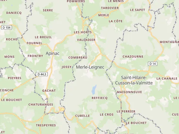 Plan de Merle-Leignec