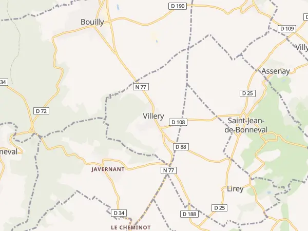 Plan de Villery