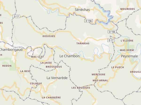 Plan de Chambon