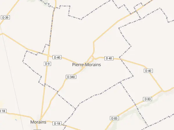 Plan de Pierre-Morains