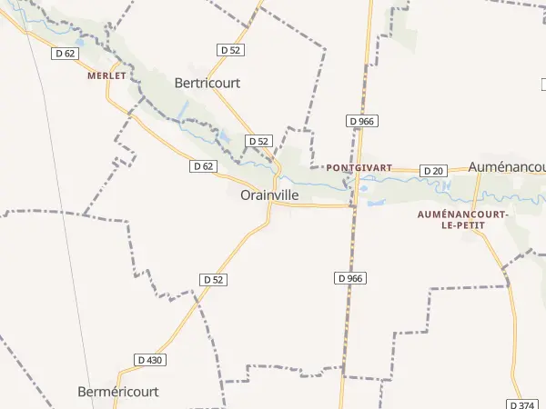 Plan de Orainville