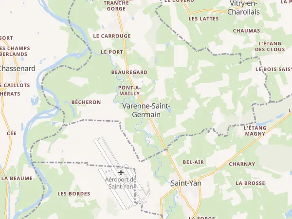 Plan de Varenne-Saint-Germain