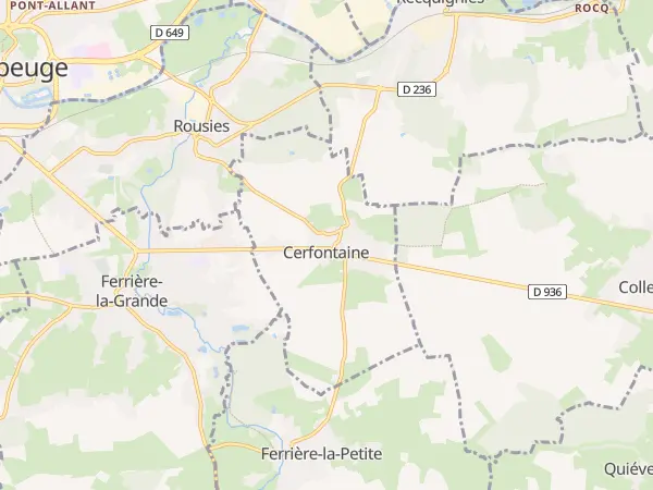 Plan de Cerfontaine