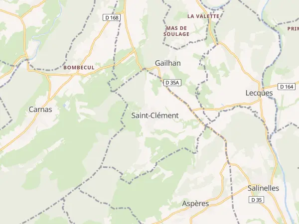 Plan de Saint-Clément