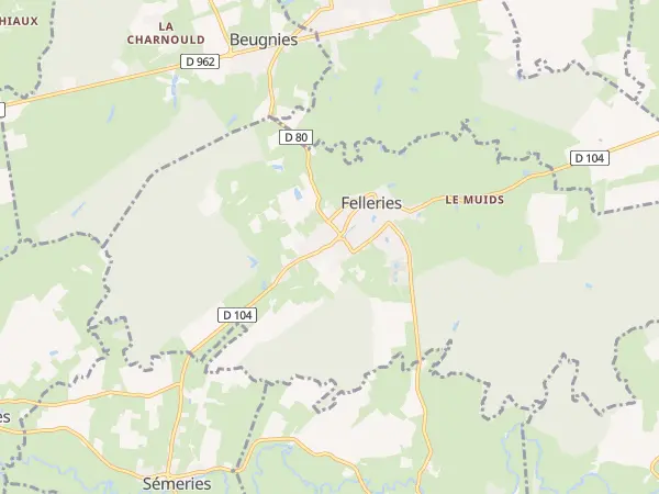 Plan de Felleries