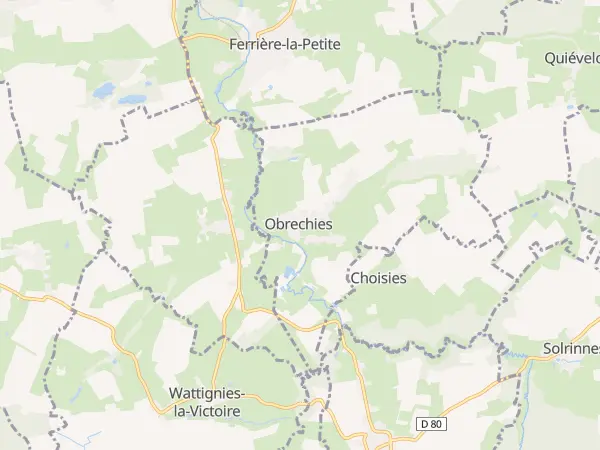 Plan de Obrechies