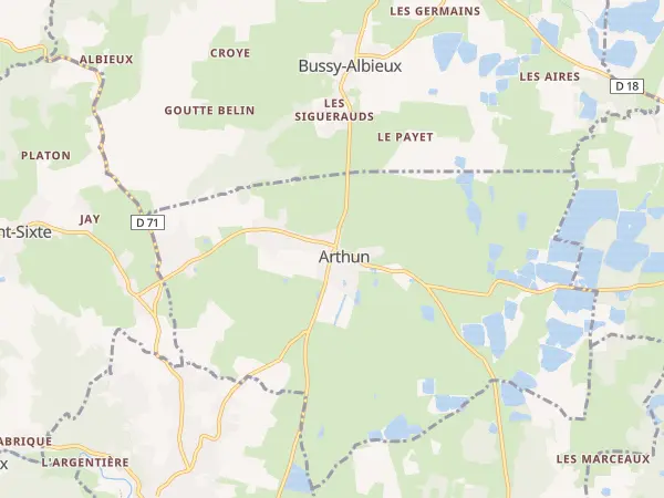Plan de Arthun