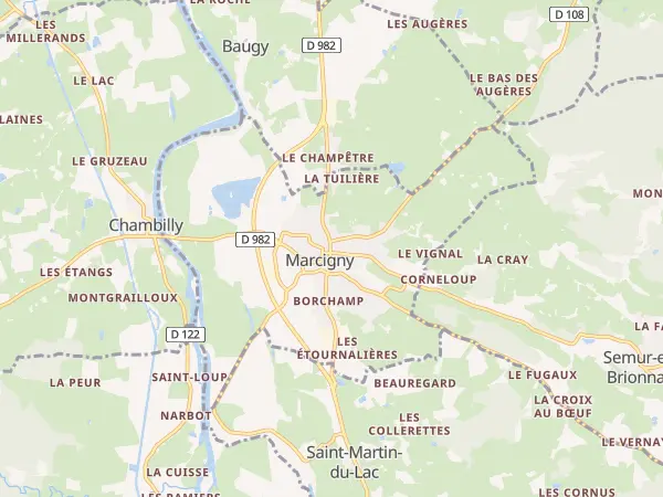 Plan de Marcigny