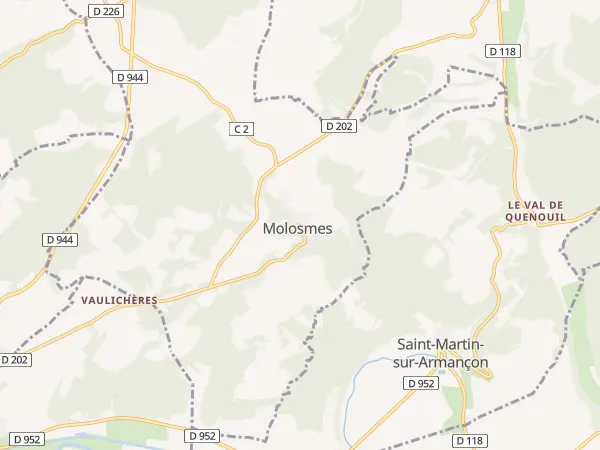 Plan de Molosmes