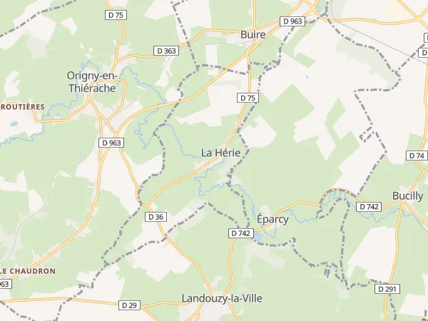 Plan de La Hérie