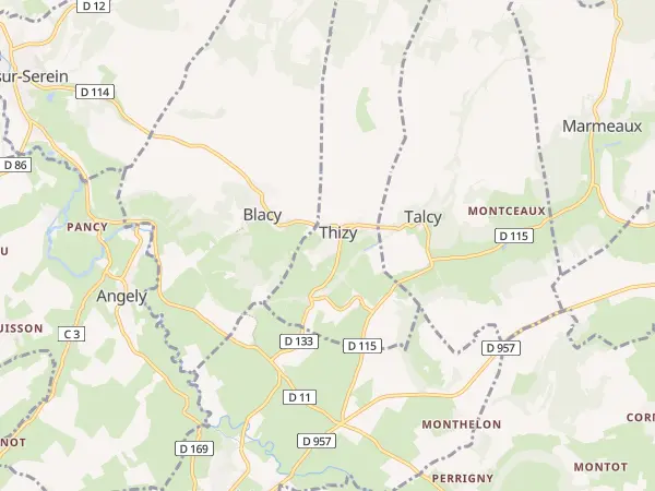 Plan de Thizy