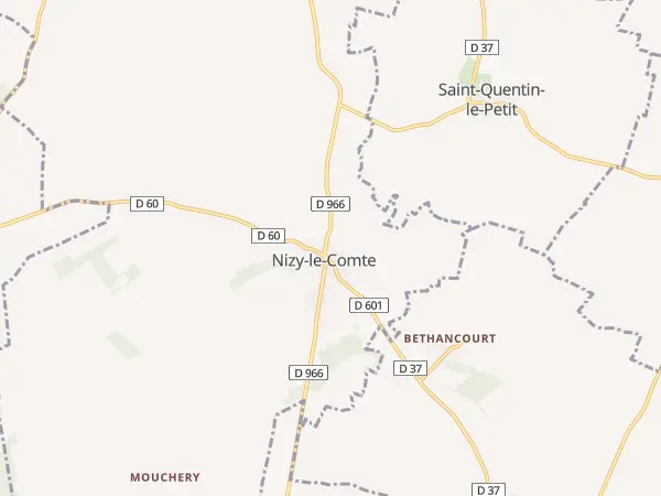 Plan de Nizy-le-Comte