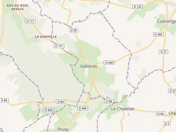 Plan de Vallières