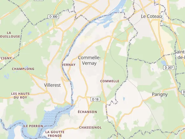 Plan de Commelle-Vernay