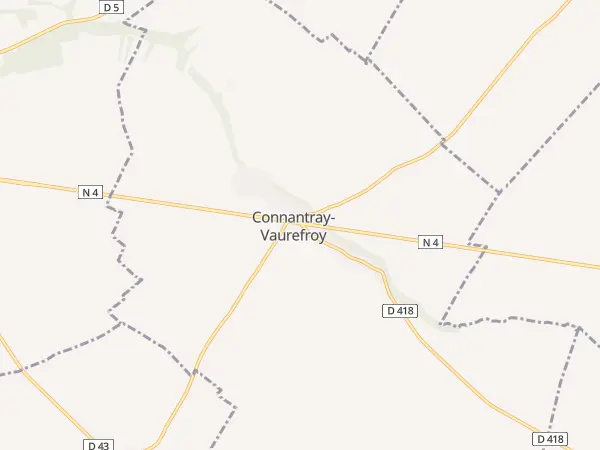 Plan de Connantray-Vaurefroy