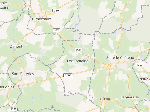 Plan de Lez-Fontaine