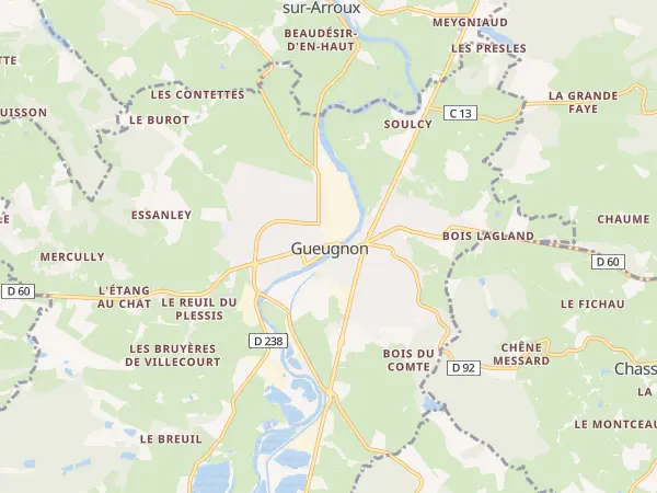 Plan de Gueugnon
