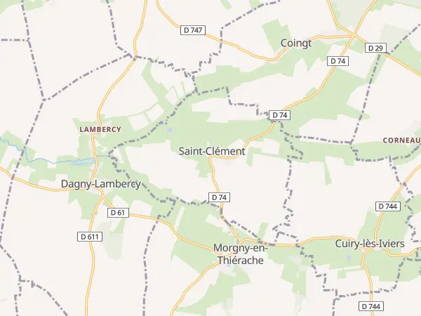 Plan de Saint-Clément