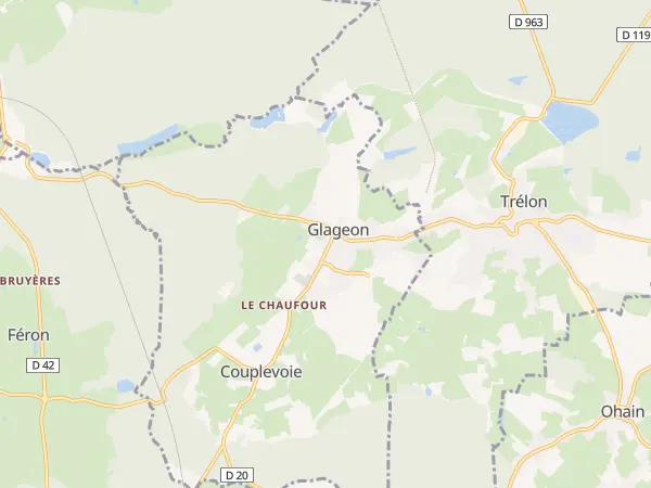 Plan de Glageon
