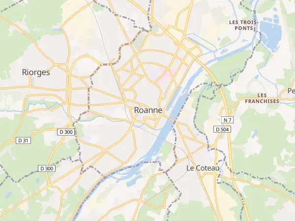 Plan de Roanne