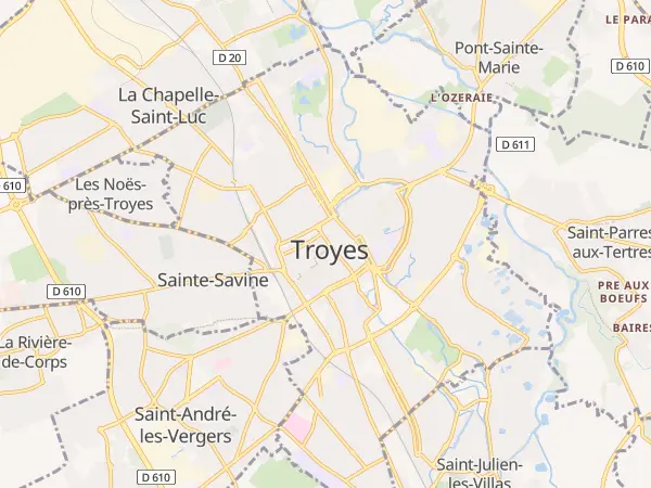 Plan de Troyes