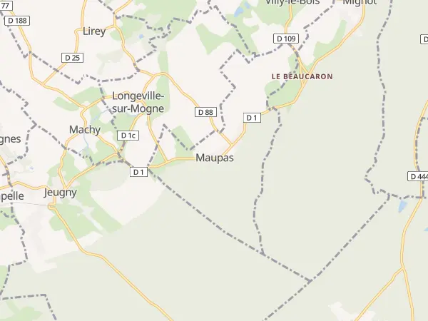 Plan de Maupas