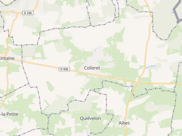 Plan de Colleret