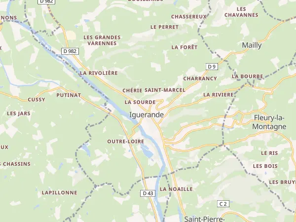 Plan de Iguerande