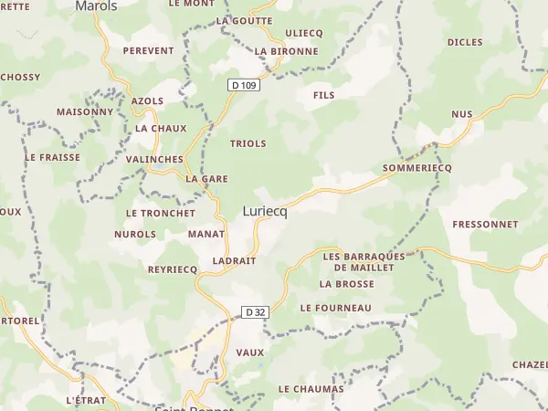 Plan de Luriecq