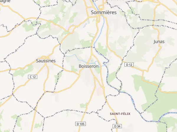 Plan de Boisseron