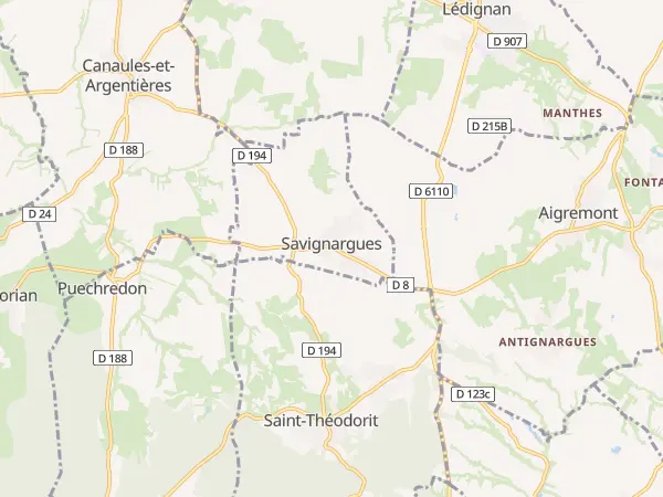 Plan de Savignargues