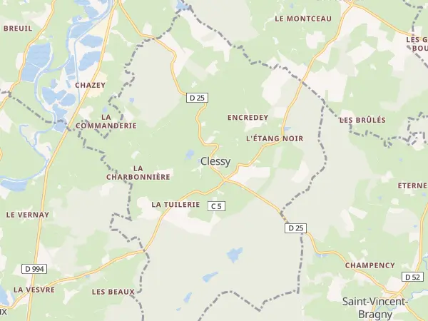 Plan de Clessy