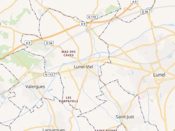 Plan de Lunel-Viel