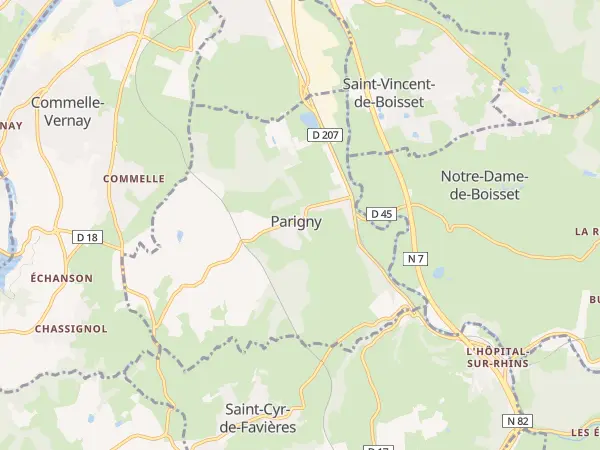 Plan de Parigny