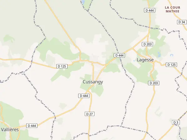 Plan de Cussangy