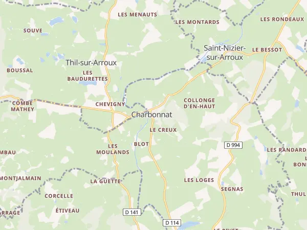 Plan de Charbonnat