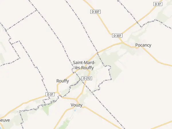 Plan de Saint-Mard-lès-Rouffy