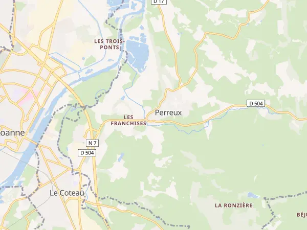 Plan de Perreux