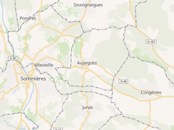 Plan de Aujargues