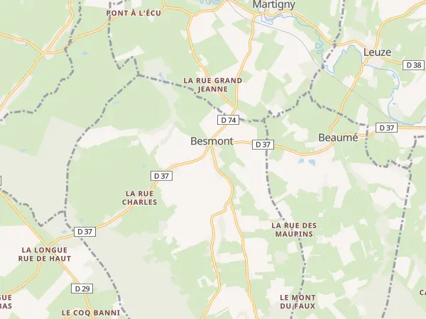 Plan de Besmont