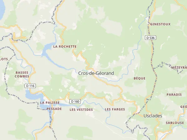 Plan de Cros-de-Géorand