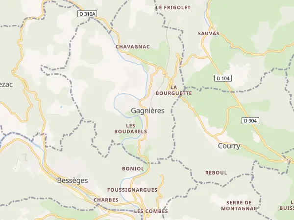 Plan de Gagnières
