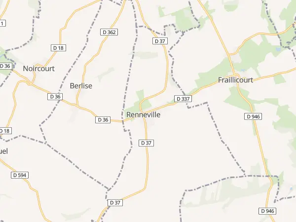 Plan de Renneville