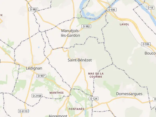 Plan de Saint-Bénézet