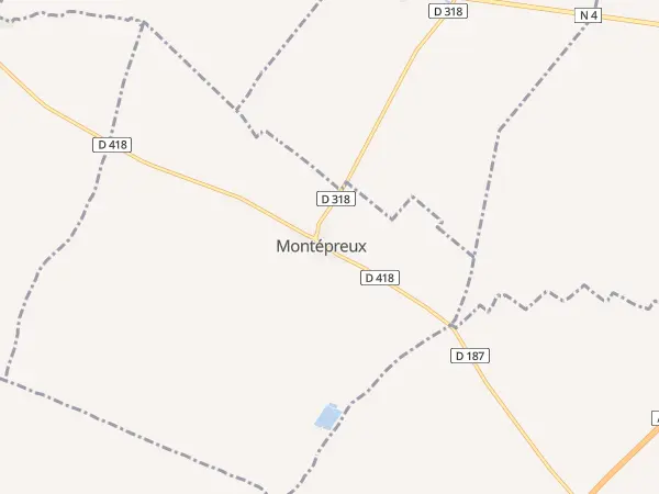 Plan de Montépreux