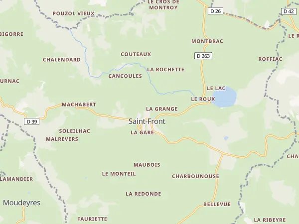 Plan de Saint-Front
