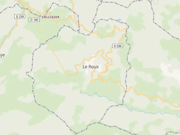 Plan du Roux