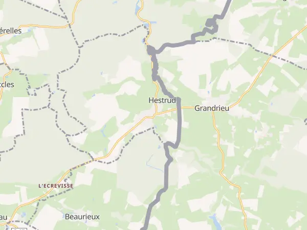 Plan de Hestrud